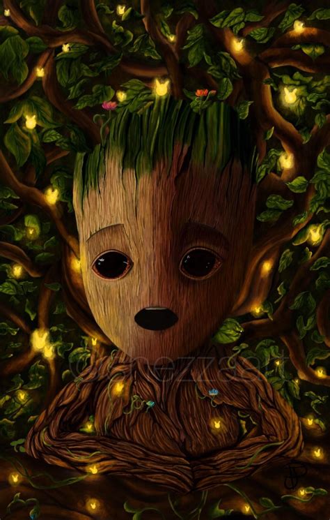 painting    baby groot   months  baby groot
