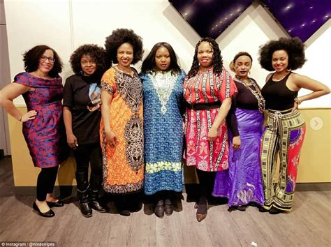 black panther fans wear african dress for film screening daily mail