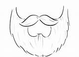 Beard Goatee Coloringpagez sketch template