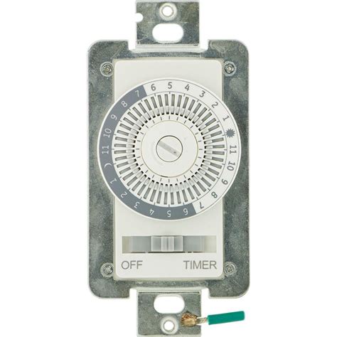 defiant  amp  hour indoor  wall mechanical timer switch   home depot