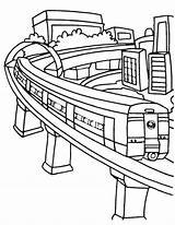 Coloring Subway Metro Pages Delhi Train Drawing Kids Passenger Station Sketch Getdrawings Designlooter Drawings Results 57kb 300px sketch template