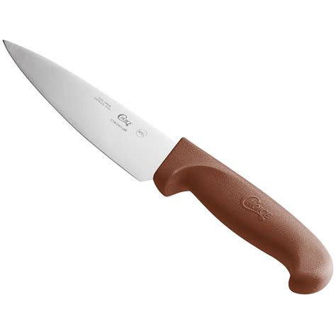 choice  chef knife  brown handle