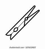 Clothespin sketch template