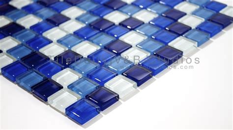 blue mosaic mosaic glass mosaic