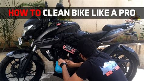clean  motorcycle  professional detailed cleaning