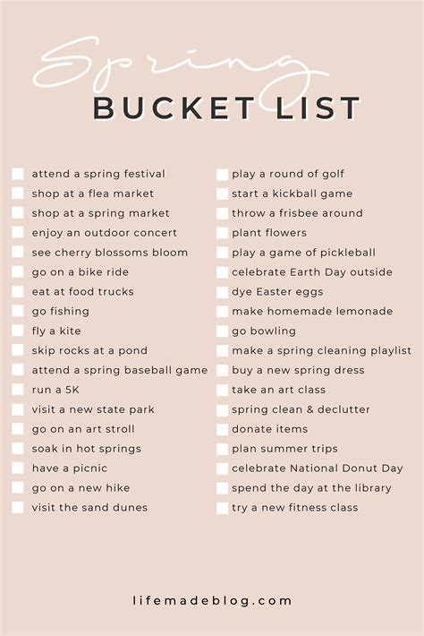 spring bucket list leben gemacht herbst bucket list fuer freunde honourable blog spring