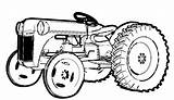 Tractor Coloring Pages Kids Printable sketch template