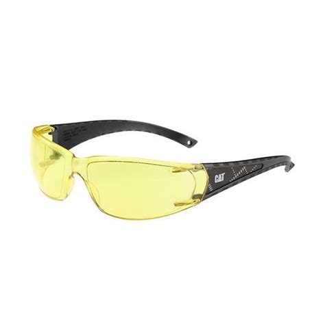 Cat Eyewear Blaze Safety Glasses With Yellow Lenses