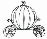 Carriage Cinderella Pumpkin Coloring Silhouette Clipart Pages Drawing Coach Printable Princess Getdrawings Horse Wedding Back Outline Centerpieces Collection Table Centerpiece sketch template