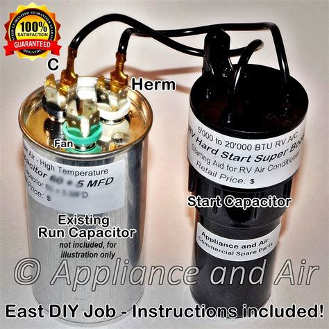dometic  rv air conditioner hard start capacitor kit ships today interior
