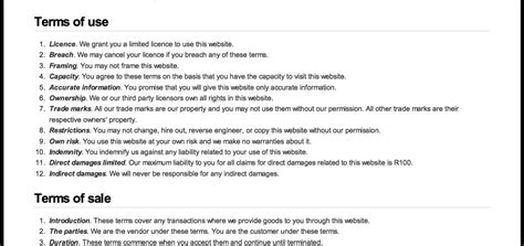 terms  conditions template business mentor