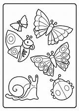 Spring Coloring Pages Animals Printable Theme Kids Preschool sketch template