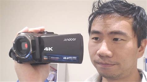 andoer  mp handheld video camera camcorder review youtube