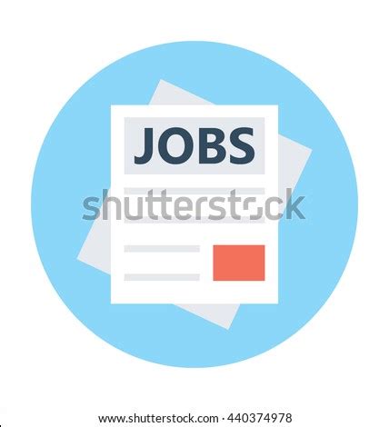 jobs application vector icon stock vector  shutterstock