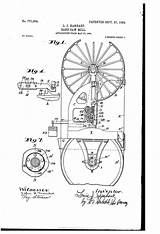 Patents Patent Drawing Band Mill sketch template