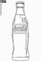 Coloring Pages Bottle Cola Coca Coke Printable Sketch Drawing Drink Color Book Pop Bottles Kids Clipart Sheets Drawings Outline Para sketch template