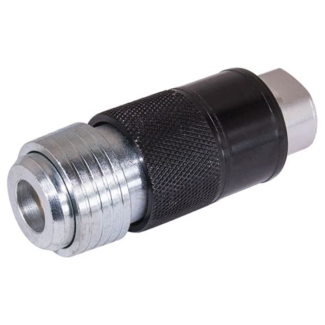 aes industries universal safety quick coupler  npt couplersconnectors air tool