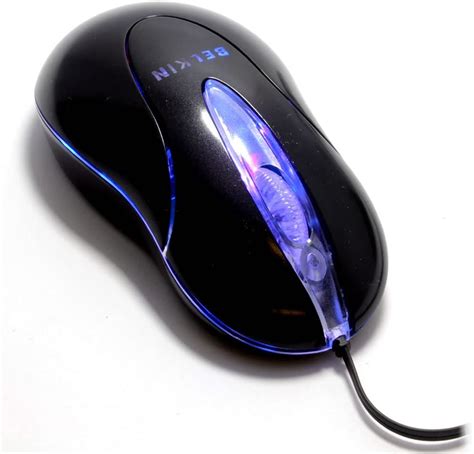 belkin mini optical glow mouse mouse optical wired usb black