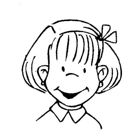 kid smile coloring pages