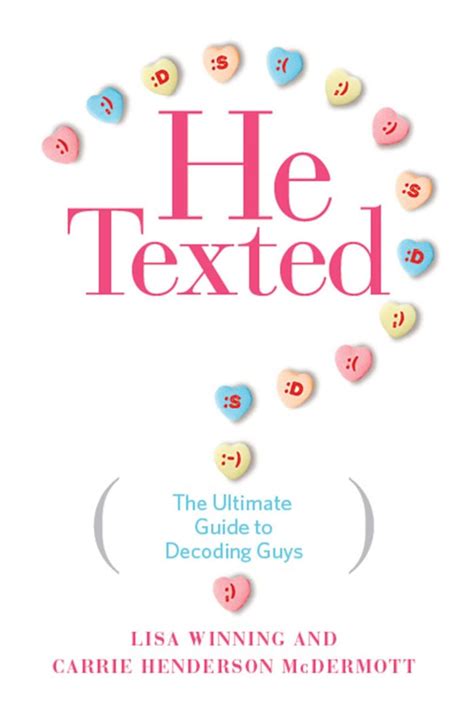 he texted the ultimate guide to decoding guys best books for women