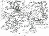 Coloring Jungle Ausmalen Dschungel Erwachsene Malvorlagen sketch template