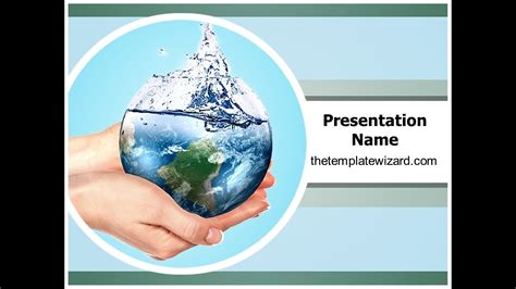 Save Water Powerpoint Ppt Presentation Template