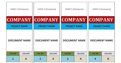 office file tag format template  excel