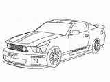 Roush Shelby Gt500 sketch template