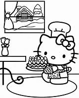 Kitty Hello Coloring Pages Printable Print Hellokitty Kids Cute Forever Birthday Posted Am Happy sketch template