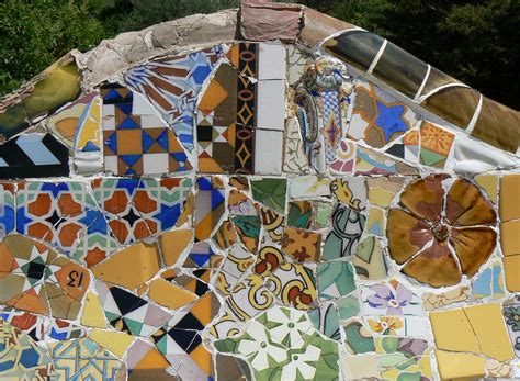 antoni gaudi mosaic barcelona  arts sake pinterest gaudi mosaic antoni gaudi  gaudi