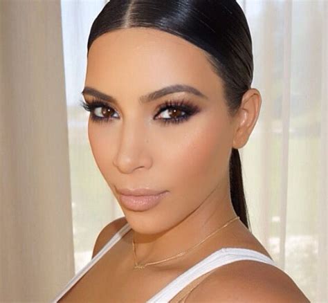 Pinkwednesdays Kim Kardashian Make Up Kim Kardashian Eyebrows