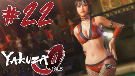 let s play yakuza 0 blind part 22 the sexy brand of scissors youtube
