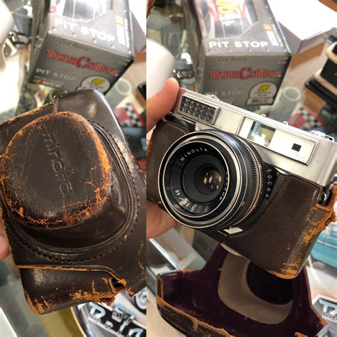 ill  older cameras   thrift store      minolta