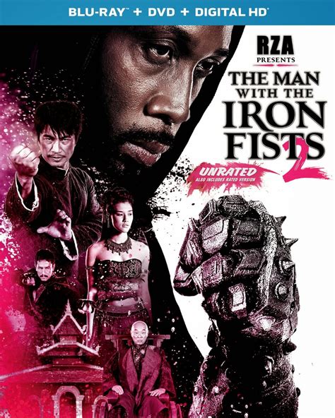 dvd and blu ray the man with the iron fists 2 2015 the entertainment