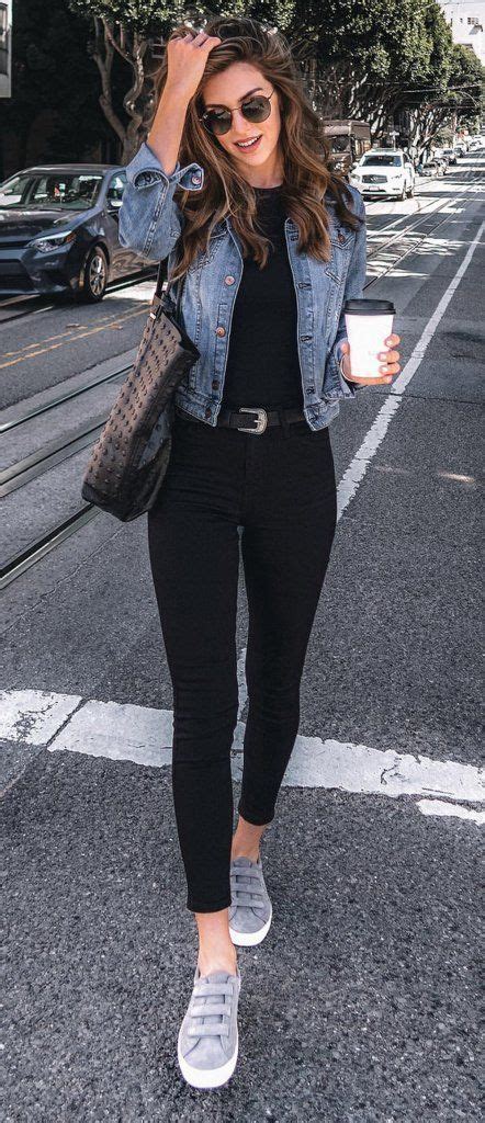Winter Outfits With Jean Jacket On Stylevore