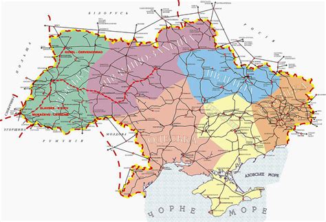 ukrajina mapy