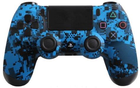 blue dualshock  ps controller playstation cool ps controllers