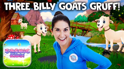 billy goats gruff yoga adventures cosmic kids
