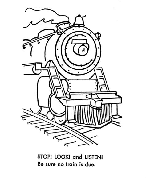 steam engine coloring pages coloring home