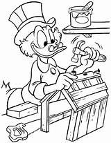 Donald Duck Coloring Pages Color Print sketch template