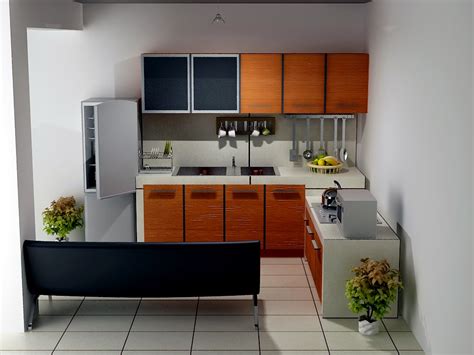 contoh bentuk dapur kecil minimalis rumah minimalis