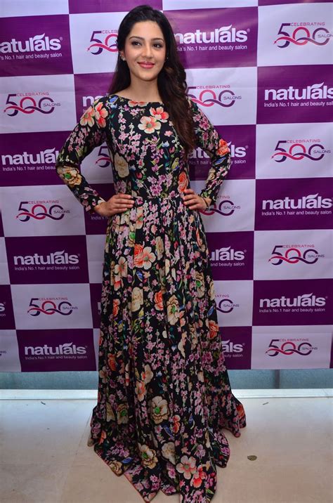 Actress Mehreen Kaur Pirzada Stills At Naturals Salon Launch Latest