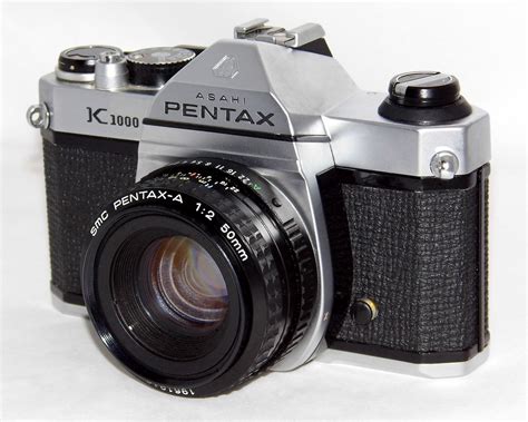 vintage asahi pentax k1000 35mm slr film camera over 3 million