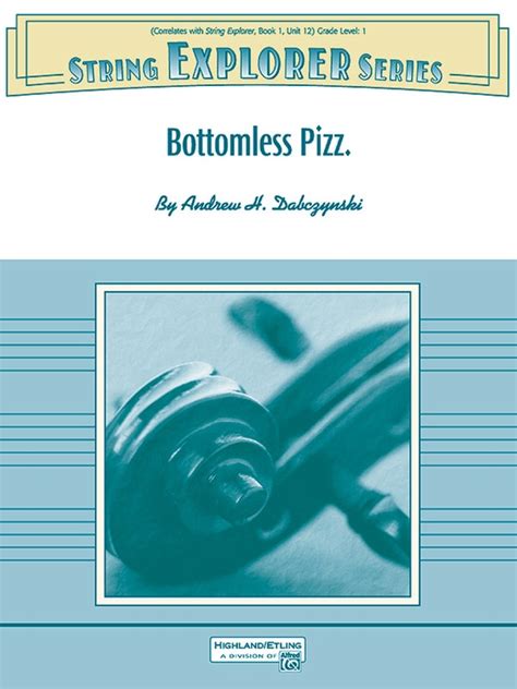 Bottomless Pizz String Orchestra Conductor Score And Parts Andrew H