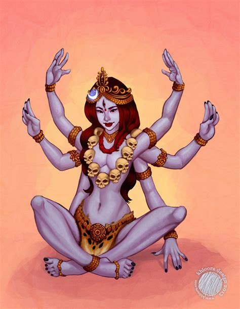 great goddess kali by khioora on deviantart