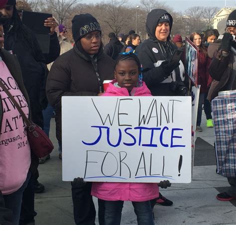 See The Moving Protest Signs From D C March Against Police Violence Mtv