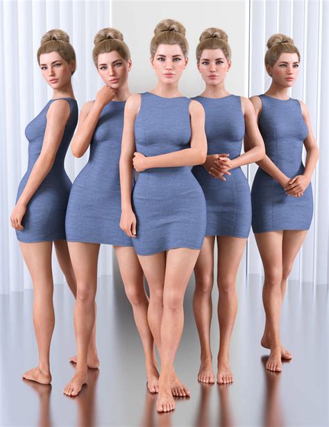 z ultimate standing pose collection for genesis 8 and 8 1 female daz3d下载站