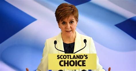 Scottish Leader Vows To Step Up Independence Push Post Brexit Daily Sabah