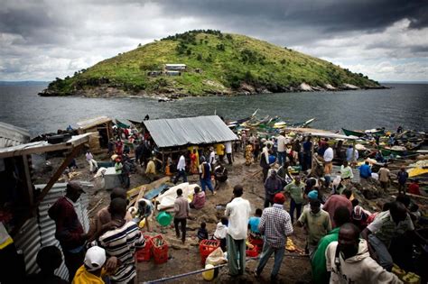 Small Island In African Lake May Be The Most Populous