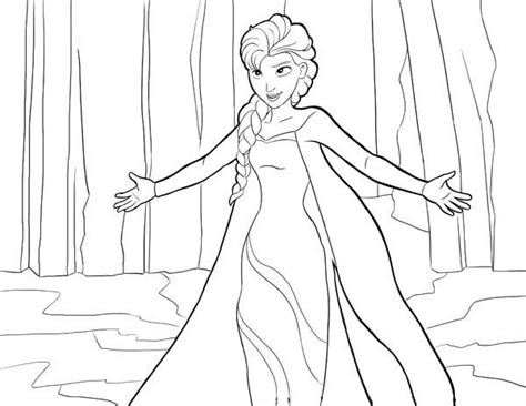 queen elsa coloring page   coloring pages frozen coloring